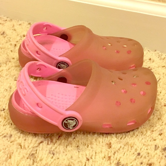 CROCS Other - Crocs Pink Slip-on for Toddler Girl, Size 8/9